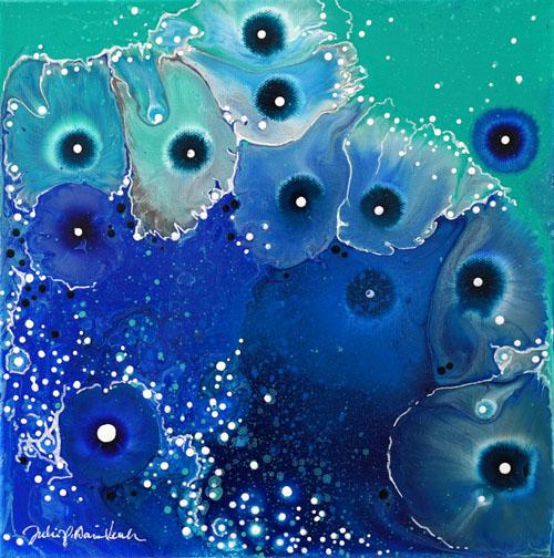 Davis-Caribbean-Glow -original-acrylic-canvas-ocean-abstract-davis