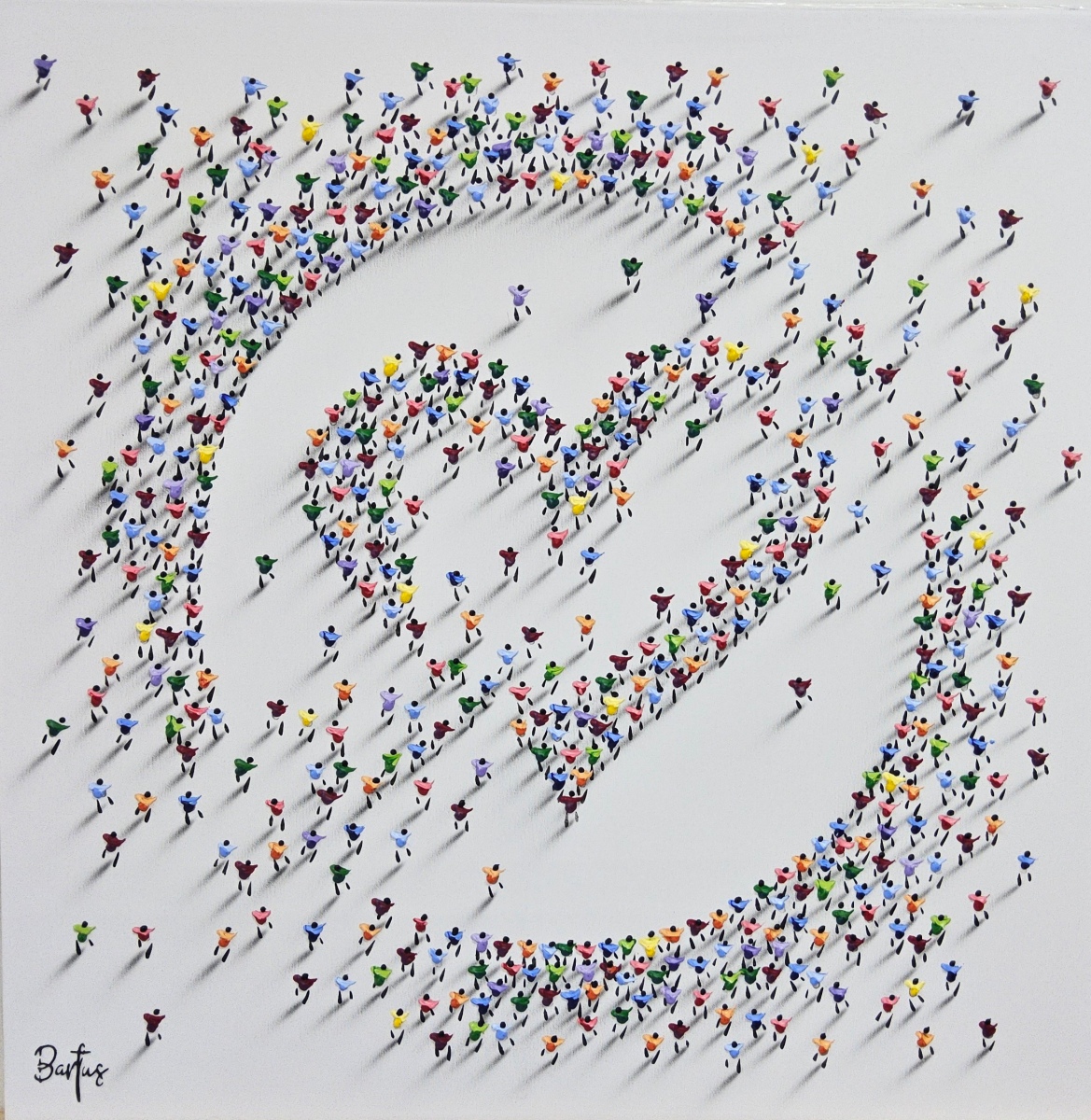 Bartus-Heart-in-Circle -original-acrylic-canvas-heart-circle-bartus