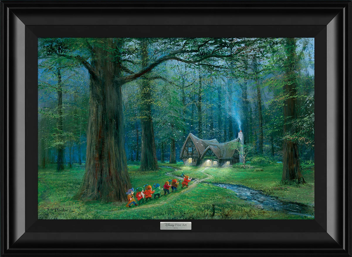 EllenshawPete-rOfftoHomeWeGo art-disney-seven-7-dwarfs-snow-white